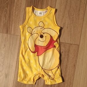Disney Winnie the Pooh Yellow Bodysuit
